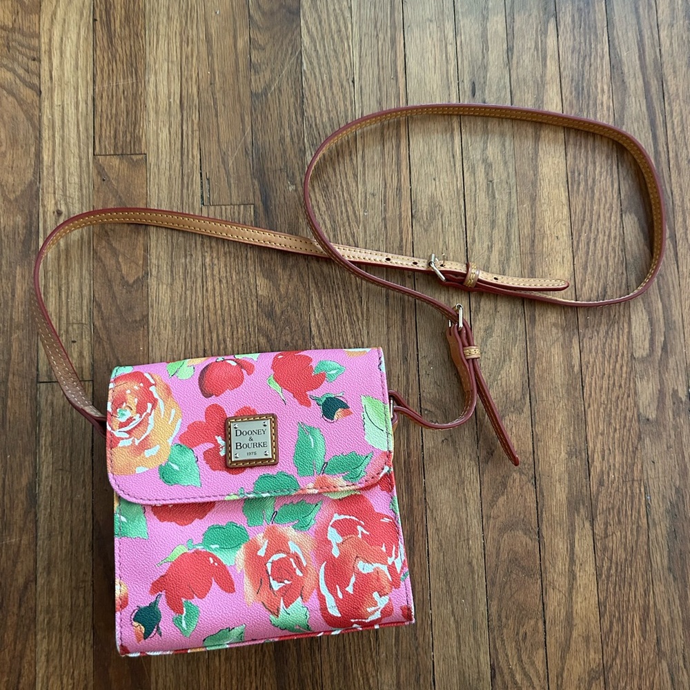 Dooney & Burke Floral Crossbody